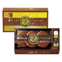 和菓匠菴　「オリーブ　de　どら焼き」Premium【あずき】　No.13