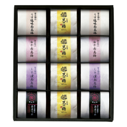 梅未来×千莉菴　「天の梅」紀州南高梅御進物5種詰合せ　No.34