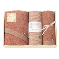 いまばり粋彩　～SUISAI～　バス・フェイスタオル2Pセット　No.80