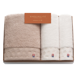 スペシャリテ　今治　バス・フェイス・ハンドタオルセット　No.88