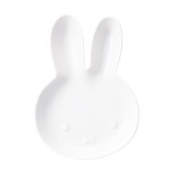 ミッフィー　ダイカットプレートS（ホワイト）　No.15