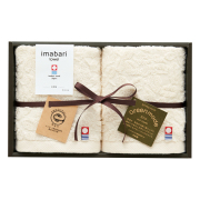 グリーンモード　エコマーク今治ウォッシュタオル2P　No.15