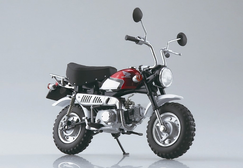 AOSHIMA 1/12 Honda モンキー・スペシャル  シャスタホワイト