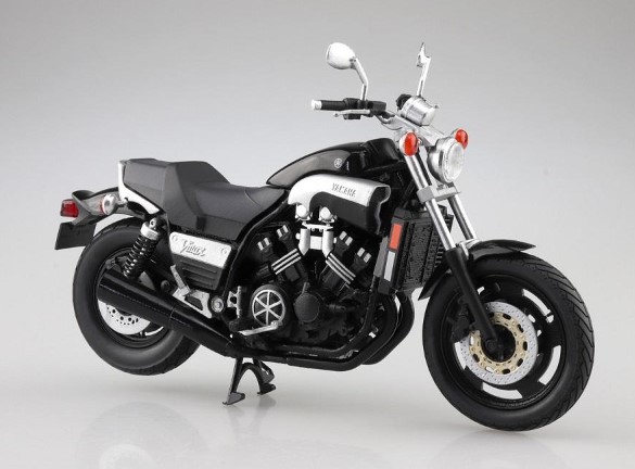 <予約 2024/8月発売予定> AOSHIMA 1/12 Yamaha Vmax ブラック2