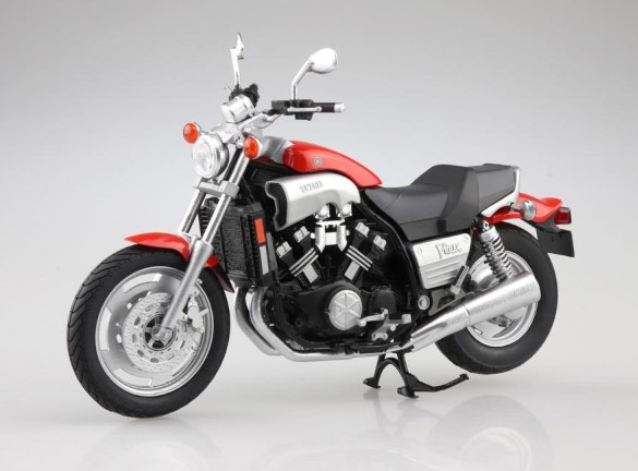 AOSHIMA 1/12 Yamaha Vmax ファイアーレッド