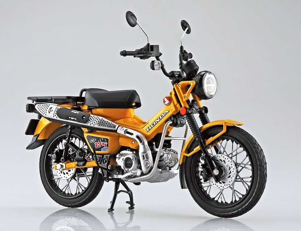AOSHIMA 1/12 Honda CT125 ハンターカブ ターメリックイエロー