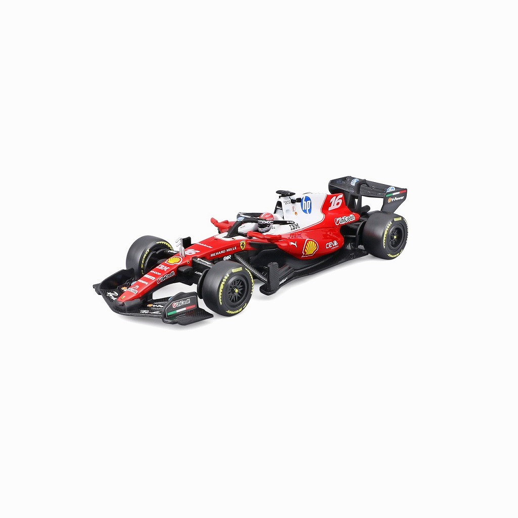 <予約 2026/12月発売予定> BURAGO 1/43 スクーデリア フェラーリ SF-26 2026 オーストラリアGP No.16 C.ルクレール ドライバー付 クリアケース