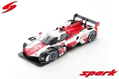 Miniature Spark Toyota GR010 Hybrid N°7 24H Le Mans 2023 - 1/18 - Résine