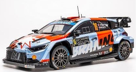 <予約 2026/6月発売予定> ixo 1/18 ヒョンデ i20 N ラリー1 2026年 ラリーモンテカルロ #16 A.Fourmaux/A.Coria
