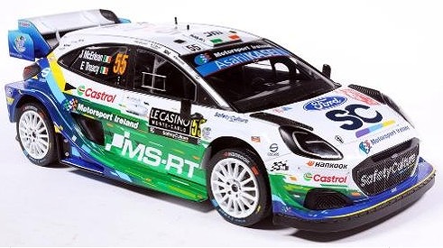 <予約 2026/7月発売予定> ixo 1/18 フォード プーマ Rally1 2026年 ラリーモンテカルロ #55 J.McErlean/E.Treacy