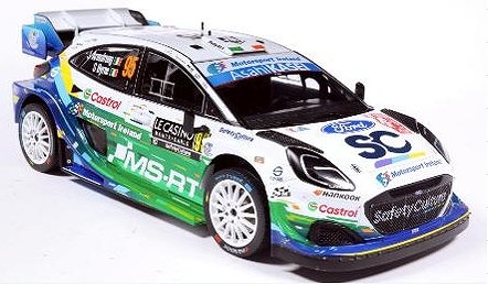 <予約 2026/7月発売予定> ixo 1/18 フォード プーマ Rally1 2026年 ラリーモンテカルロ #95 J.Armstrong/S.Byrne