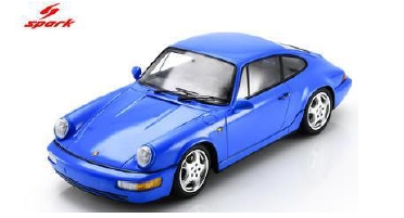 <予約　2027/2月以降発売予定> spark 1/18 Porsche 964 RS street Maritimeblue 1992