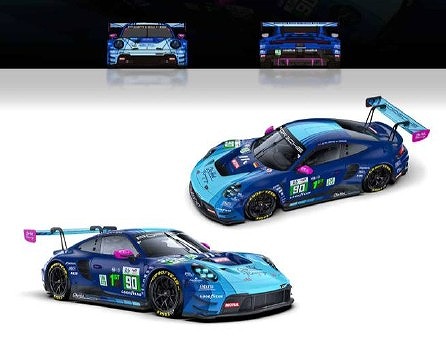 TrendsHobby 1/64 Porsche 911 GT3 R LeMan 24H 2025 #90