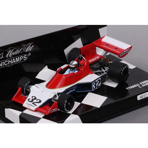 【ミニチャンプス】 1/43 ティレル フォード 007 1975 I.シェクター   ※限定1008台