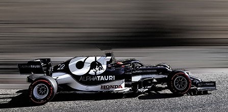 MINICHAMPS 1/43 SCUDERIA ALPHATAURI HONDA AT2 ? Y. TSUNODA ? AZERBAIJAN GP 2021