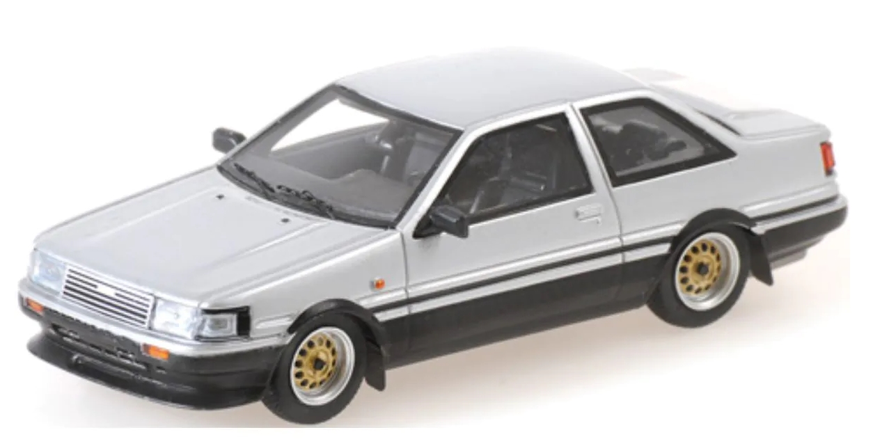 MINICHAMPS 1/43 トヨタ カローラ GT 1984 シルバー
