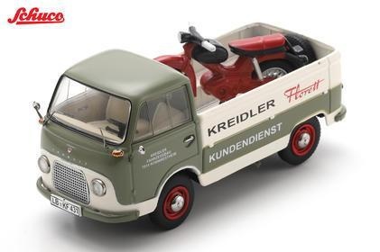 <予約 2027年第2四半期発売予定> Schuco 1/43 1960 Ford Taunus Transit pickup "Kreidler Service"