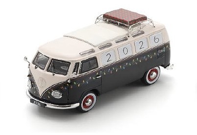 <予約 2026/10月発売予定> Schuco 1/43 1960 VW T1 Bus "Christmas Edition 2026"