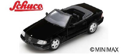 Schuco 1/43 Mercedes SL 73 Black