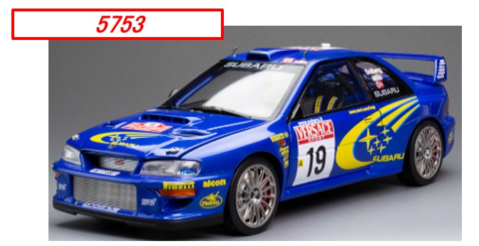 <予約 2026/8月以降発売予定> SUN STAR 1/18 スバル インプレッサ S6 WRC 2000年 ラリーサンレモ/ラリーイタリア #19 Petter Solberg/Phil Mills