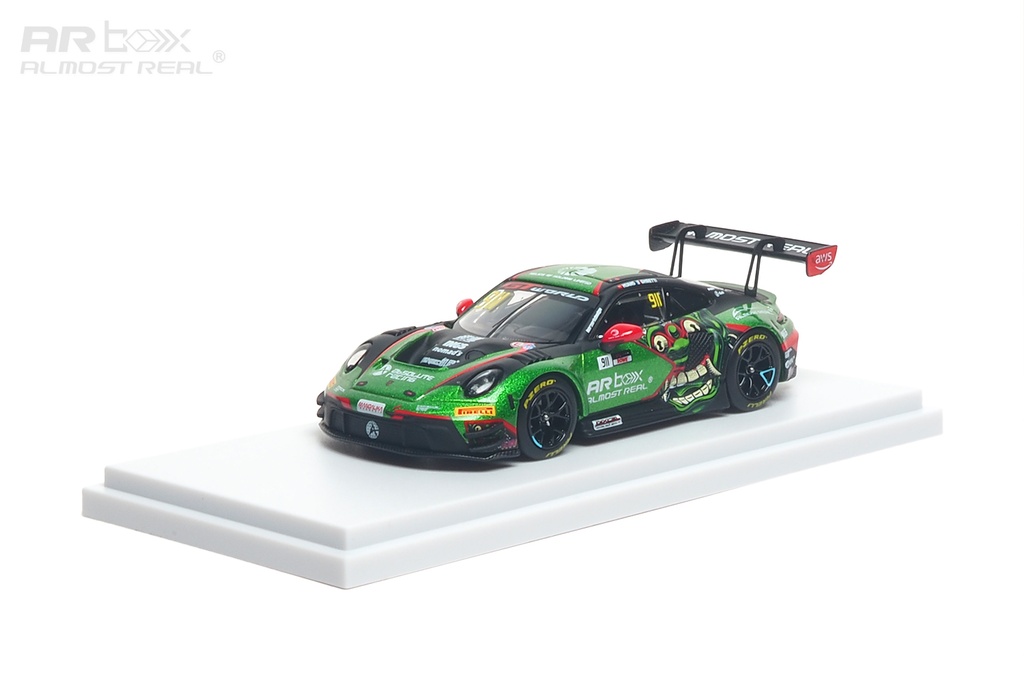 <予約 2026年11月発売予定> AlmostReal 1/64 Porsche 911 GT3 R 2026 GTワールドチャレンジ・アジア マンダリカ #911