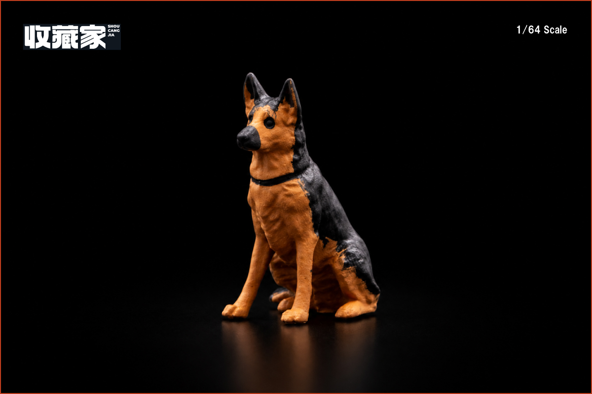 <予約 2026/12月以降発売予定> 収蔵家 SHOUCANGJIA 1/64 フィギュア 警察犬