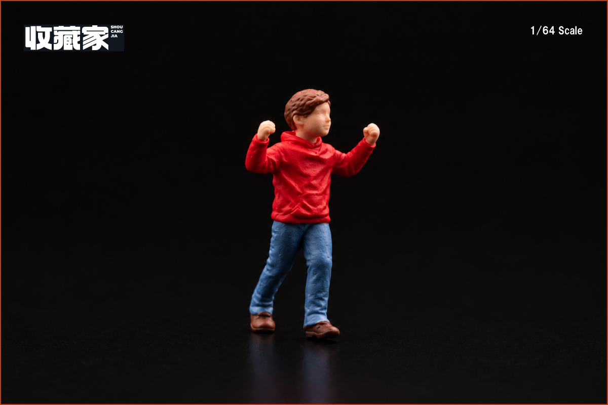 <予約 2026/12月以降発売予定> 収蔵家 SHOUCANGJIA 1/64 フィギュア 赤い服を着た男の子
