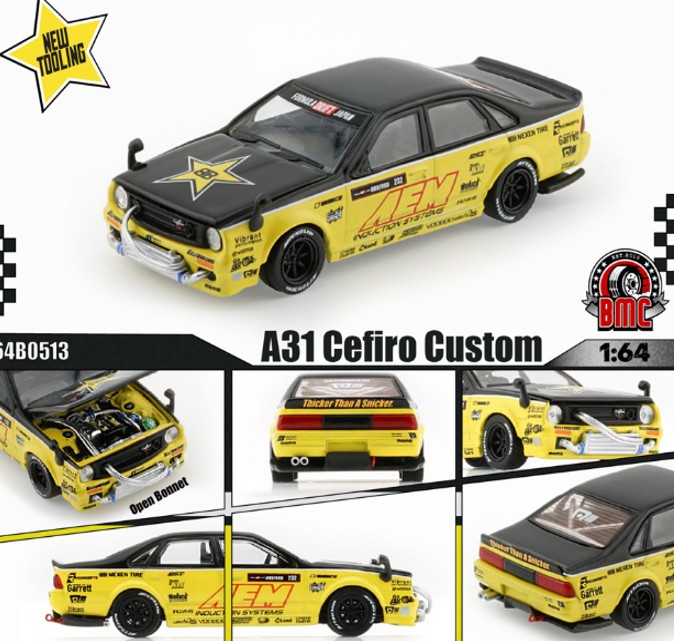 BM CREATIONS 1/64 A31 セフィーロ カスタム AEM RR