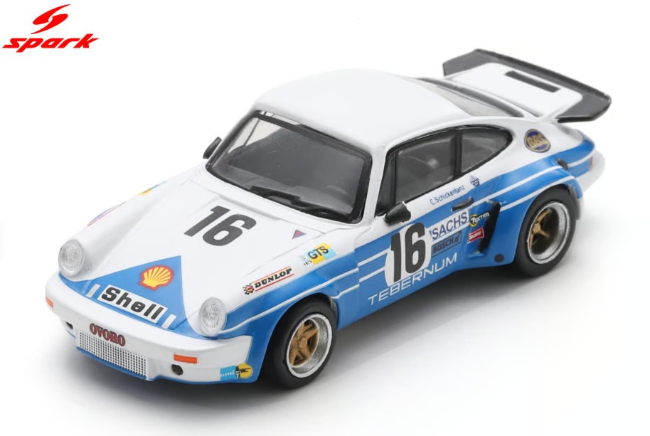 Spark 1/64 Porsche 911 Carrera RSR 3.0 No.16 24H Le Mans 1975 C. Schickentanz - H. Bertrams Limited 911