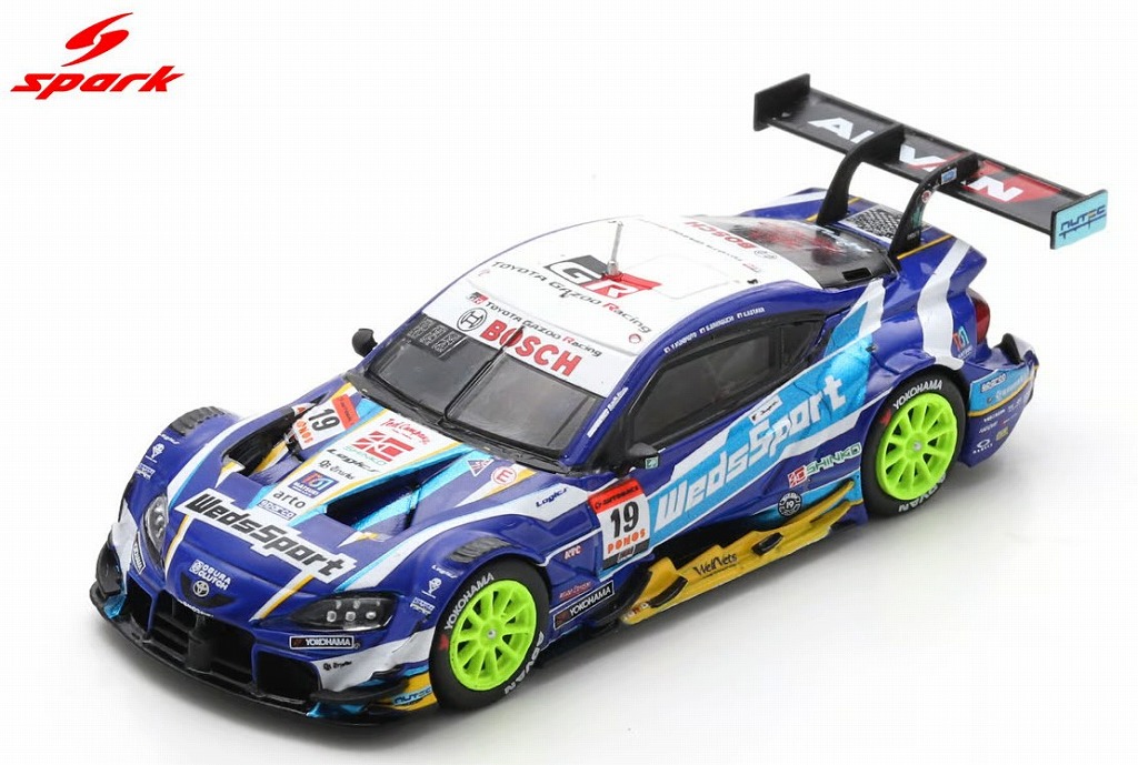Spark 1/64 WedsSport ADVAN GR Supra TGR TEAM WedsSport BANDOH No.19 GT500 SUPER GT 2025