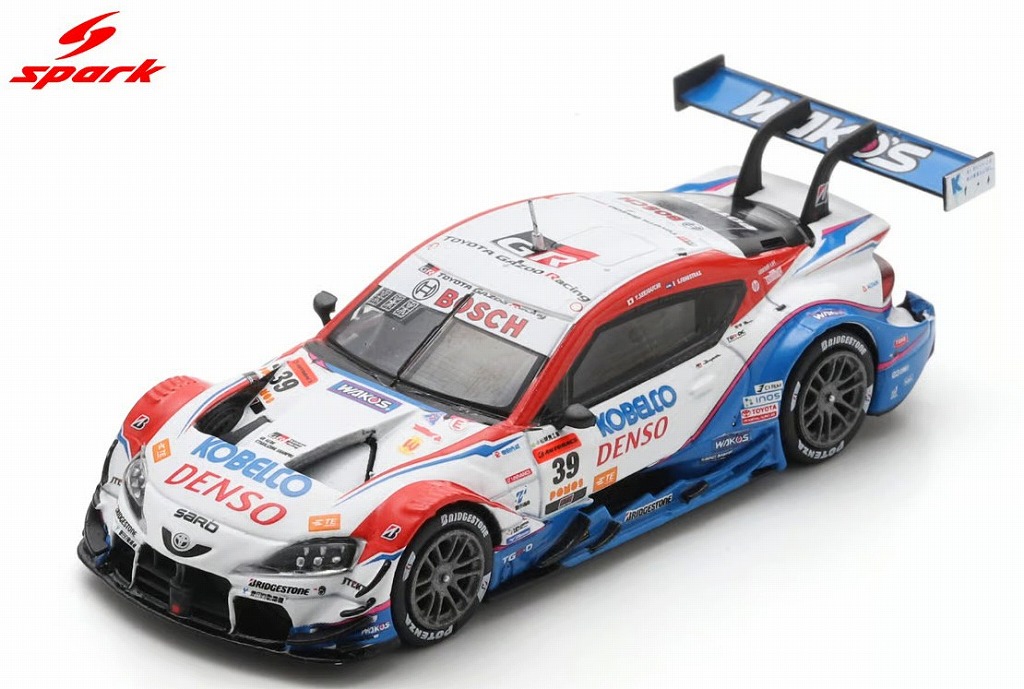 Spark 1/64 DENSO KOBELCO SARD GR Supra TGR TEAM SARD No.39 GT500 SUPER GT 2025 Y. Sekiguchi - S. Fenestraz
