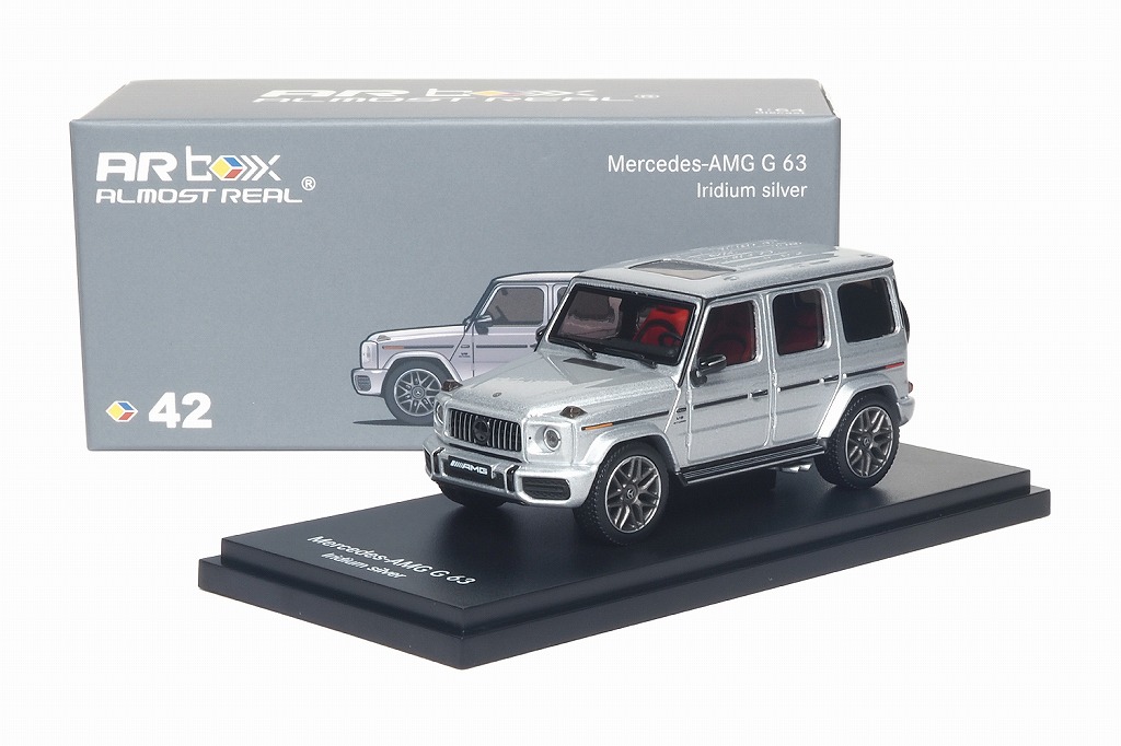 <予約 2026/10月発売予定> ALMOST REAL 1/64 Mercedes-AMG G 63  2019 イリジウムシルバー