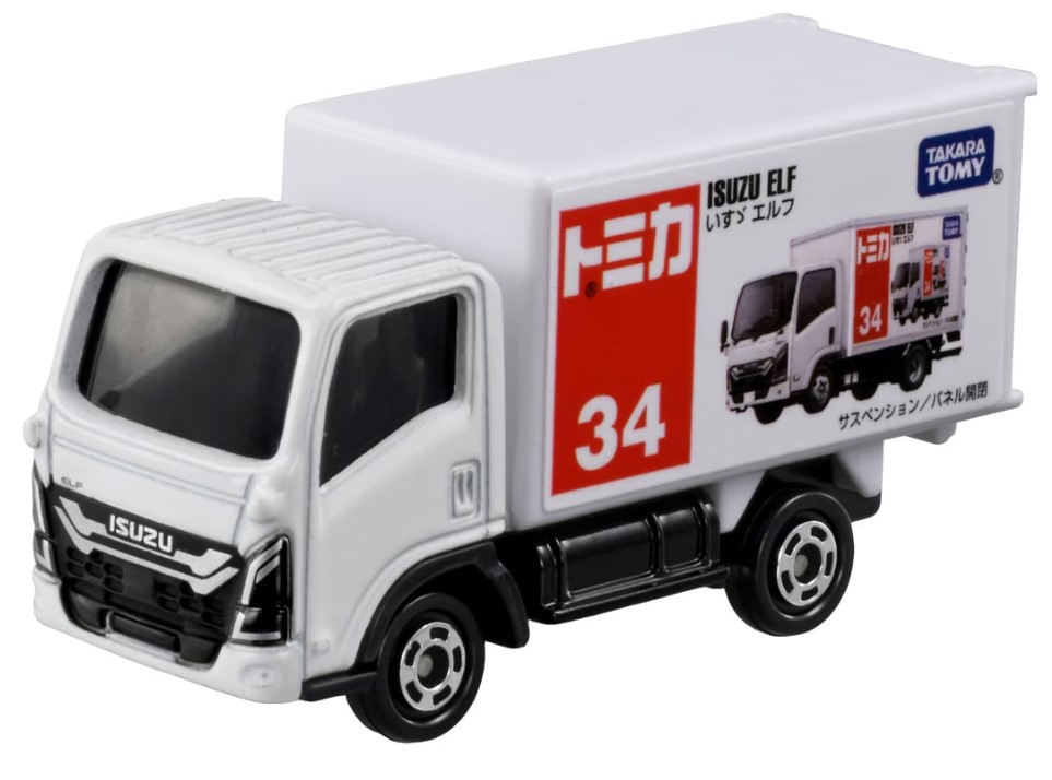 トミカ No.34 いすゞ エルフ