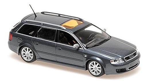 MAXICHAMPS 1/43 アウディ RS6 アバント 2002 グレーメタリック