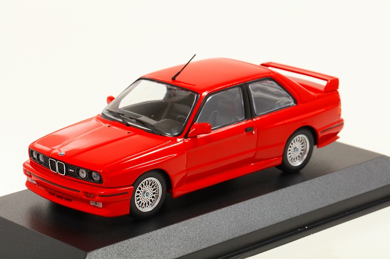 MINICHAMPS 1/43 BMW M30 (E30) 1987 レッド　　MAXICHAMPSシリーズ