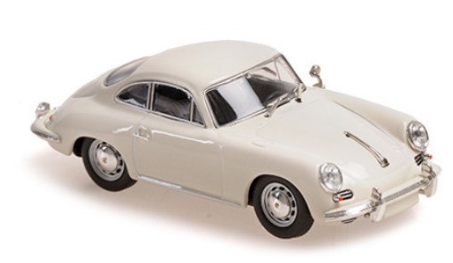 MAXICHAMPS 1/43 ポルシェ 356 C クーペ 1965 ホワイト