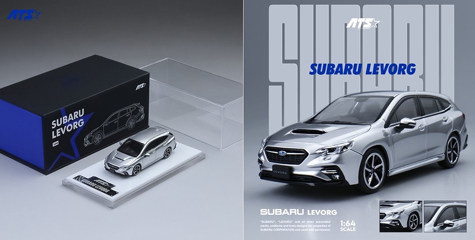 <予約 2026/8月発売予定> ATS-MODELS 1/64 SUBARU LEVORG