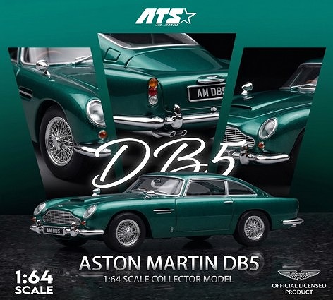 <予約 2026/8月発売予定> ATS-MODELS 1/64 Aston Martin DB5 レーシンググリーン