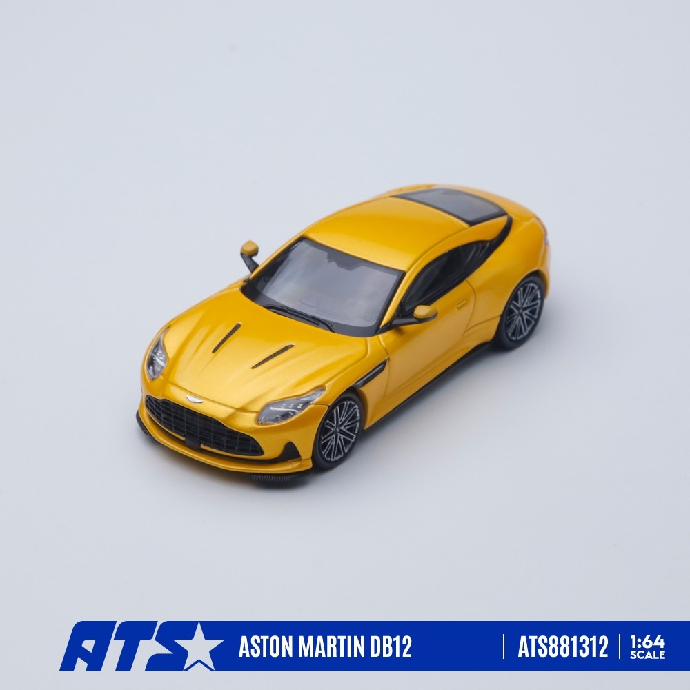 <予約 2027年2月以降発売予定> ATS-MODELS 1/64 Aston Martin DB12 メタルイエロー