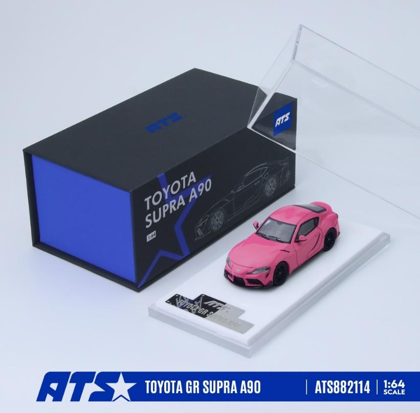 <予約 2027/2月発売予定> ATS-MODELS 1/64 Toyota GR SUPRA A90 キャンディーピンク