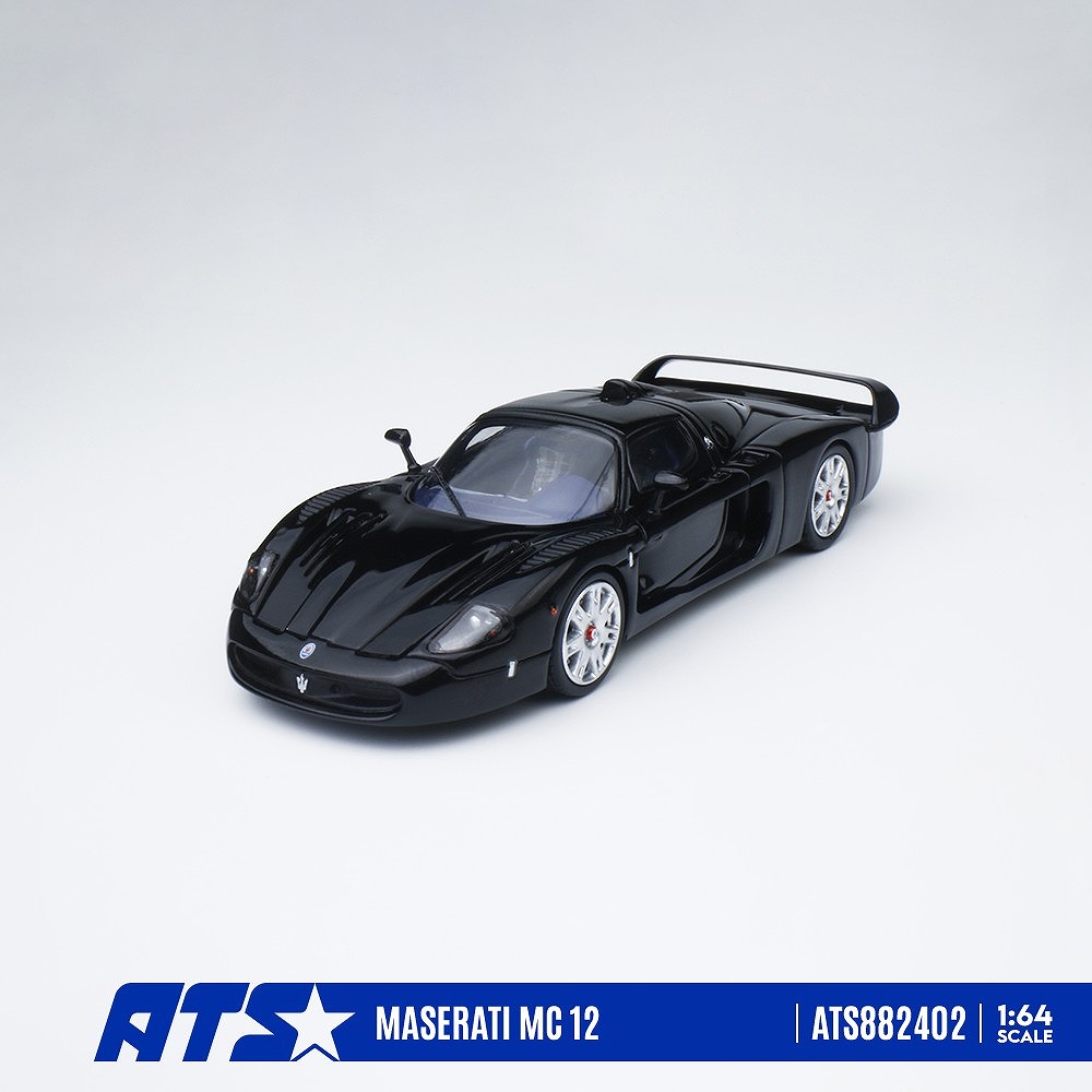 <予約 2027/1月発売予定> ATS-MODELS 1/64 MASERATI MC 20 ブラック