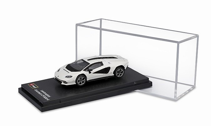BURAGO 1/64 ランボルギーニカウンタック LPI 800-4 ホワイト