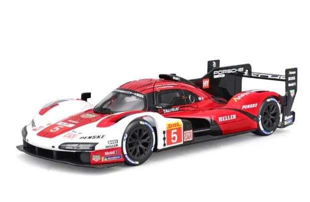 BURAGO 1/24 2023 ポルシェ 963 No,5 ホワイト/レッド