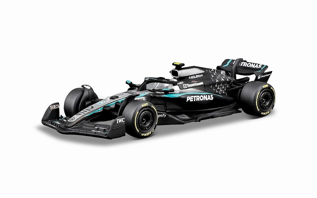 BURAGO 1/64 メルセデス-AMG ペトロナス F1チーム FW16 2025　No,12 K.アントネッリ