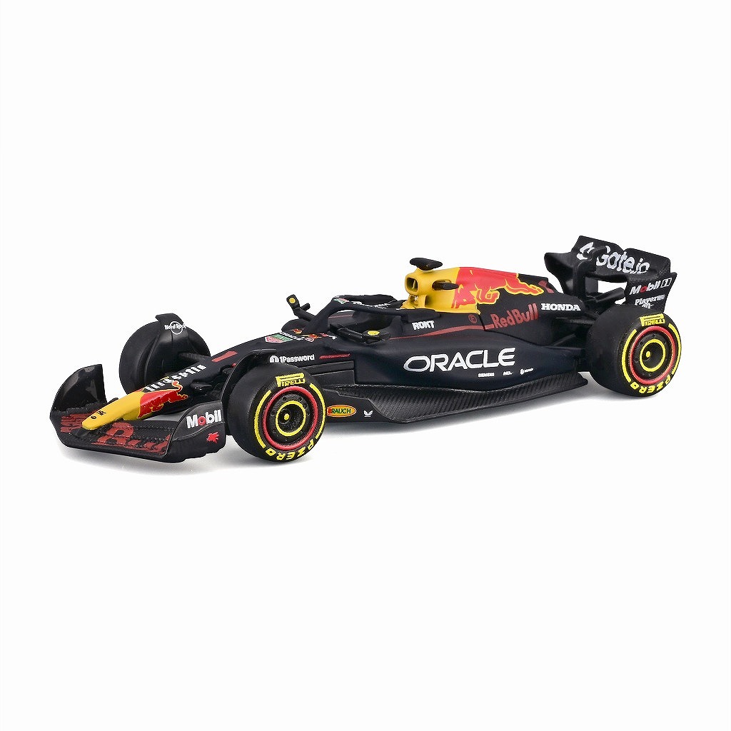 BURAGO 1/64 オラクル レッドブル レーシング RB21 2025 バーレーンGP No,1 M.フェルスタッペン ケース/ドライバー無