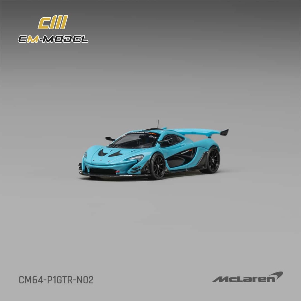 <予約 2027年3月以降発売予定> CM-MODEL 1/64 McLaren P1 GTR アイリウムブルー
