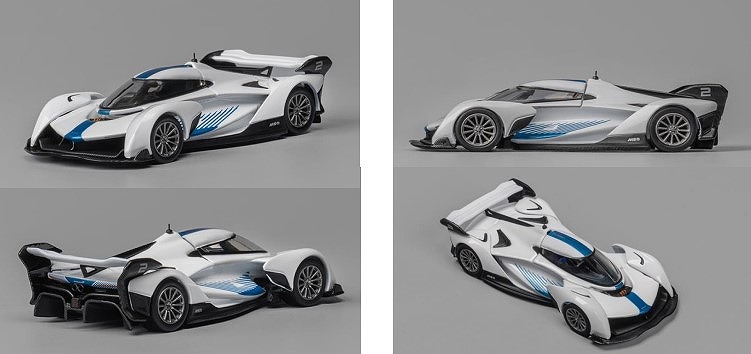 CM-MODEL 1/64 McLaren ソーラスGT ホワイト