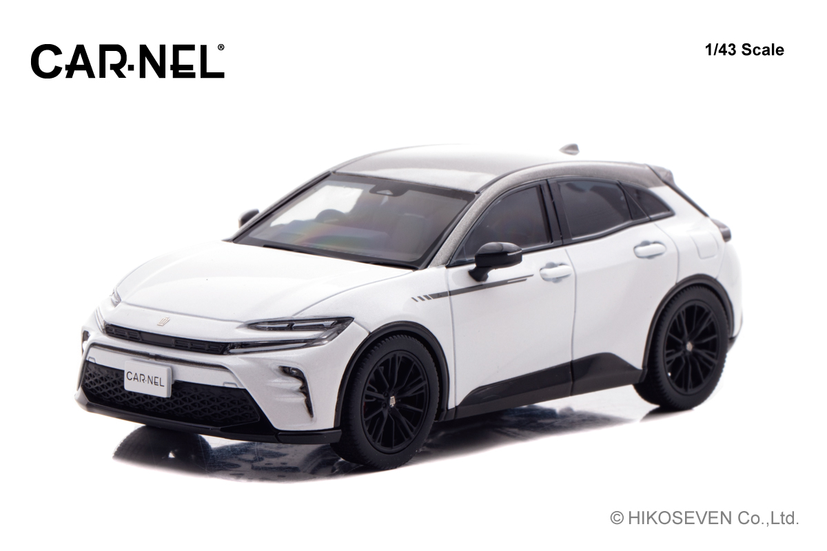 <予約 2026/7-8月発売予定> CARNEL 1/43 トヨタ クラウン スポーツ RS “THE 70th” (AZSH37) 2025 Precious White Pearl / Precious Metal 300pcs