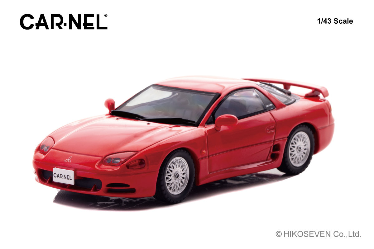 CARNEL 1/43 三菱 GTO Twin Turbo MR (Z15A) 1994 Passion Red