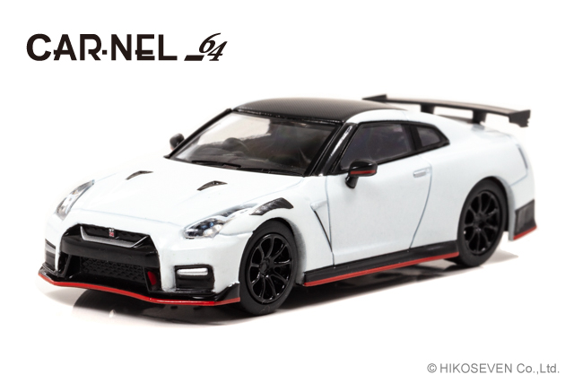 CARNEL 1/64 日産 GT-R NISMO (R35) 2020 Brilliant White Pearl　限定1.999台